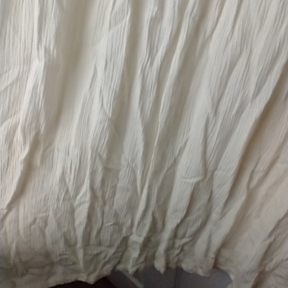 J. Jill creme long sleeve button open front button sleeve long blouse. Size XS - Picture 6 of 11